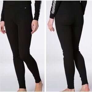 HELLY HANSEN Women's LIFA Base Layer Lightweight Leggings Black ,Sz Medium